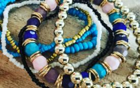 Lot de 7 bracelets élastiques