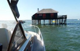 Croisière sur le Bassin d'Arcachon à bord d'un pinasse cruiser