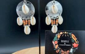 Boucles d'oreilles Gong