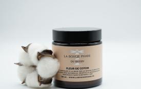 Bougie fleur de coton 20h (Ambré)