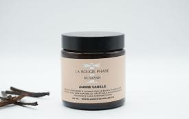 Bougie Ambre Vanille 20h (Ambré)