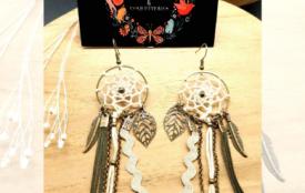 BOUCLES ATTRAPE RÊVE BEIGE