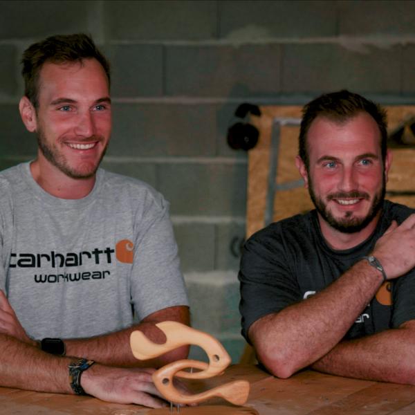 Valentin et Jonathan Gandubert