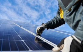 Installation de panneaux solaires